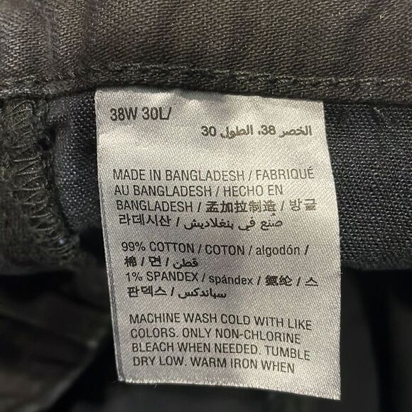 American Rag Ripped Distressed Blue Black Jeans Men’s Sz 38/30 - Picture 11 of 13